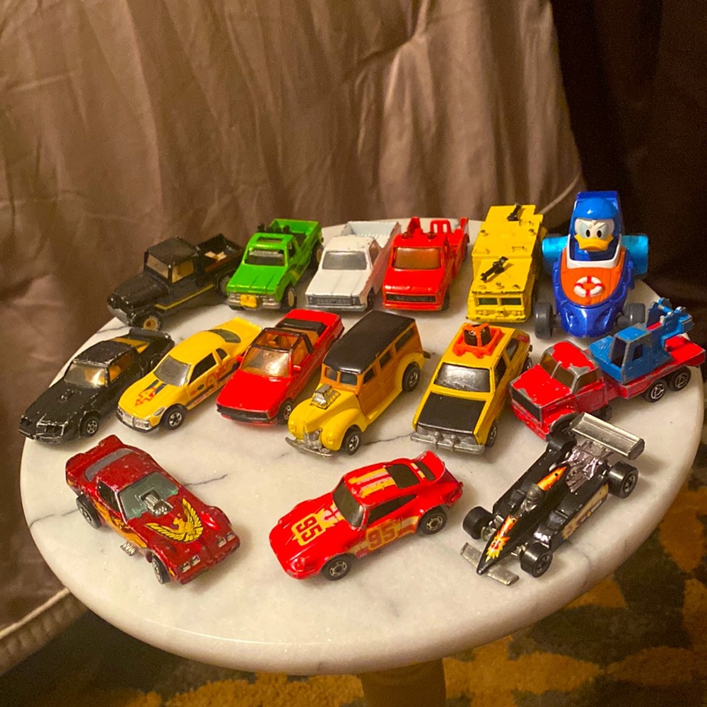 I have six trucks and nine cars Antique and collectible